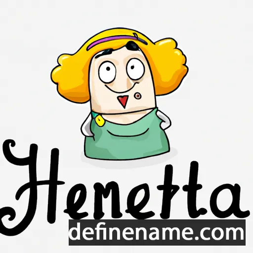 Henríetta cartoon