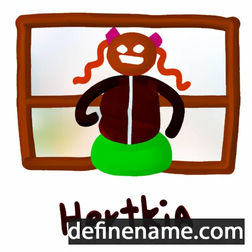 Hentriika cartoon