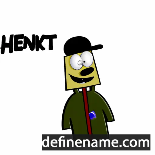 Hentrik cartoon