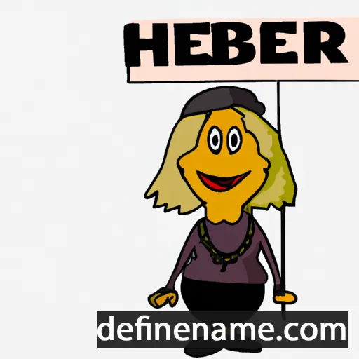 Herbjörg cartoon