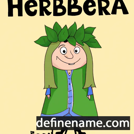 Herborga cartoon