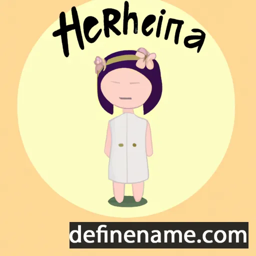 Herennia cartoon