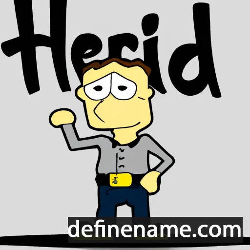 Herfrid cartoon