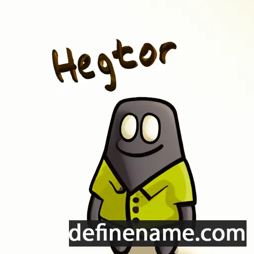 cartoon of the name Hergot