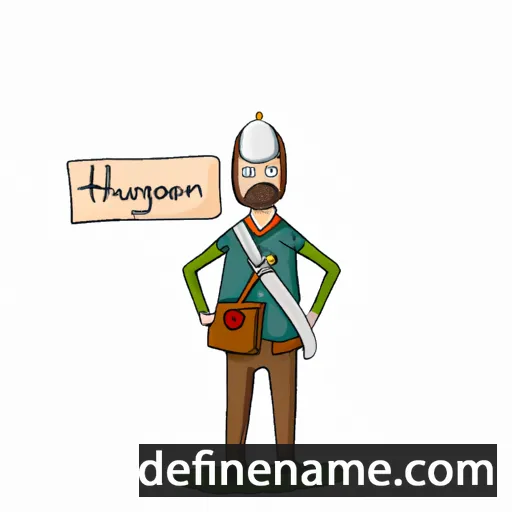 Hergunnur cartoon