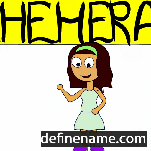 Herimena cartoon