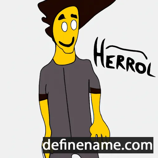 Heriólfr cartoon