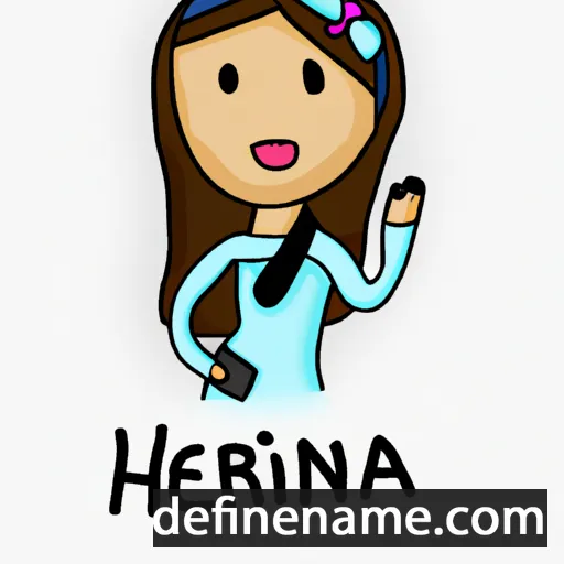 Herlina cartoon