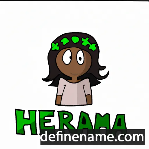 Hermaia cartoon