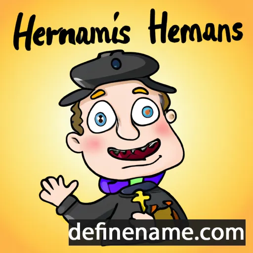 Hermannus cartoon