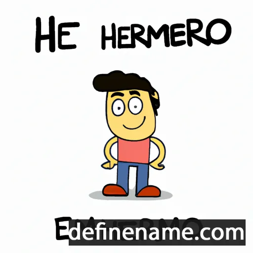 Hermano cartoon