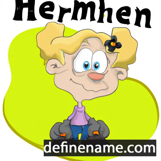 Hermien cartoon