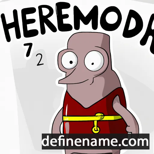 Hermóðr cartoon