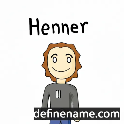 Herne cartoon