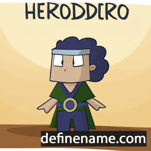 Heródoto cartoon