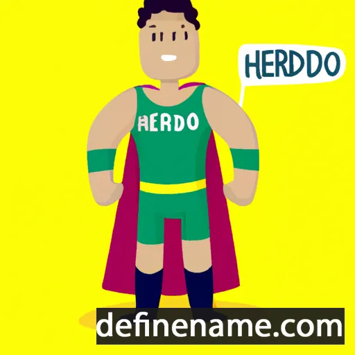 Herodião cartoon