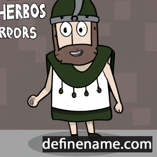 Herodorus cartoon