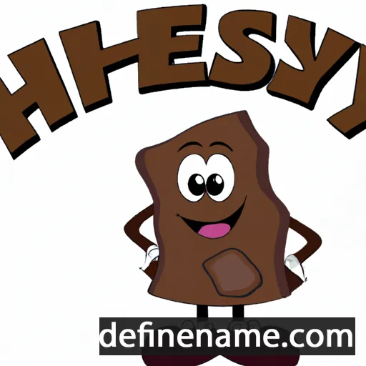 Hershey cartoon