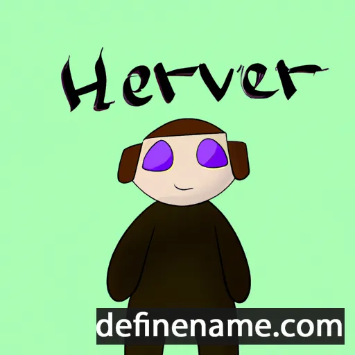 Hervǫr cartoon