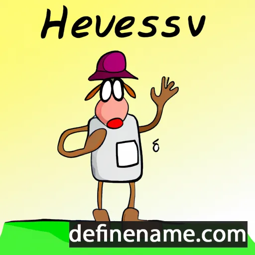 Heškóvétséso cartoon