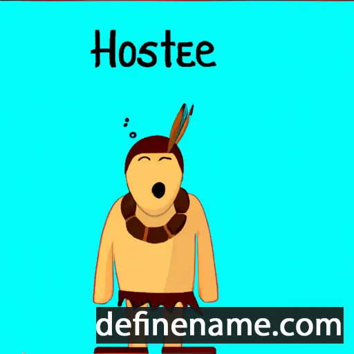 Heséeotá'e cartoon