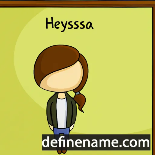 Hesychia cartoon