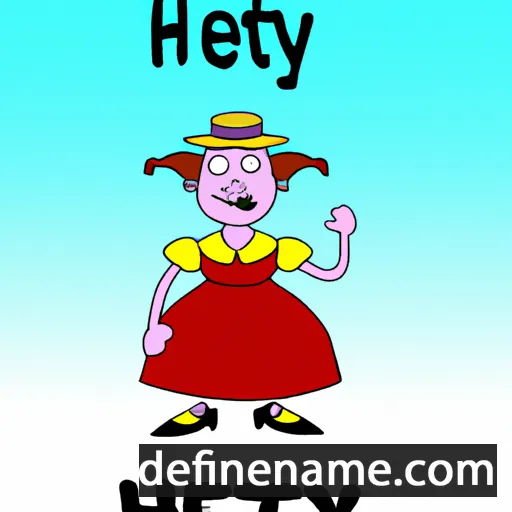 Hetty cartoon