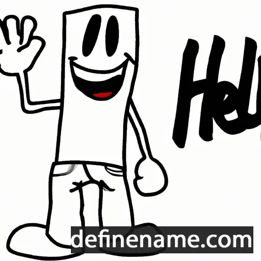 Hi cartoon