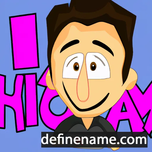 Hicham cartoon