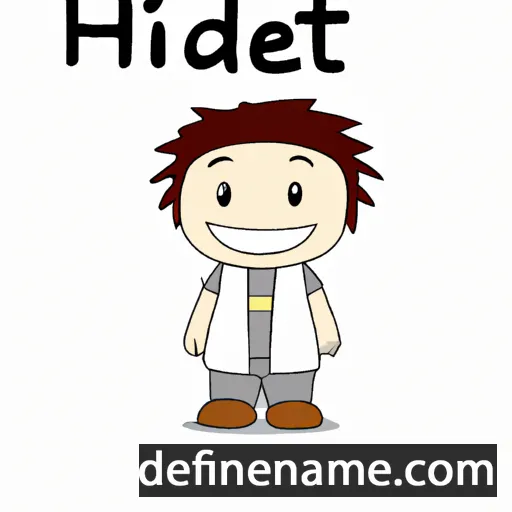 Hidajete cartoon