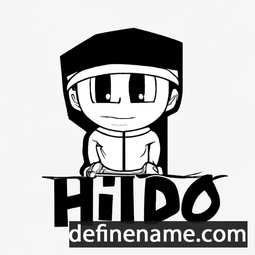 Hidehiro cartoon