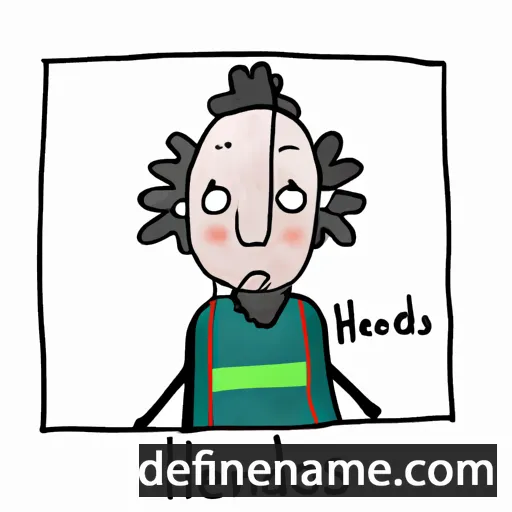 Hieronides cartoon