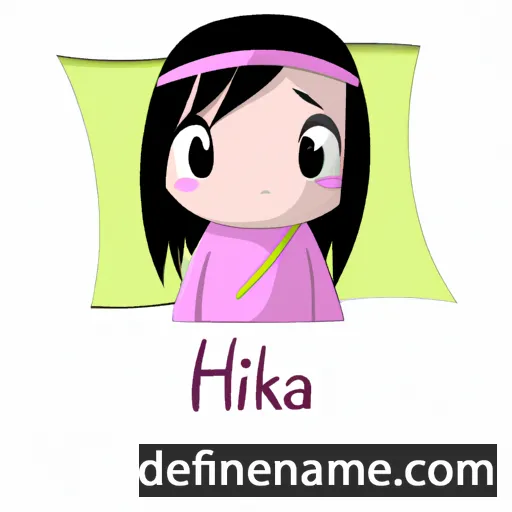 Hika cartoon