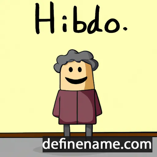 Hildeberto cartoon