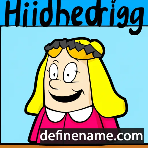 Hildeborg cartoon