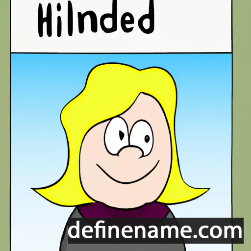 Hildemarie cartoon