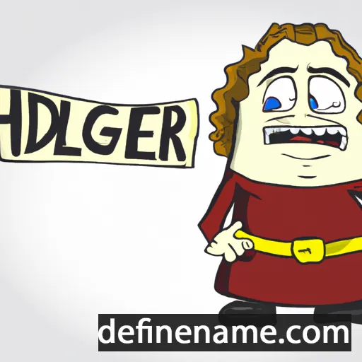 Hildigerðr cartoon