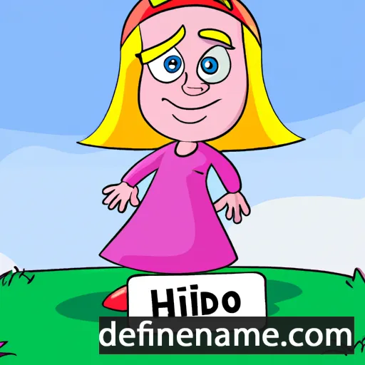 Hildiko cartoon