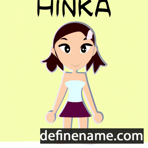 Hinaka cartoon