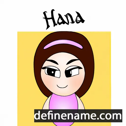 Hinana cartoon