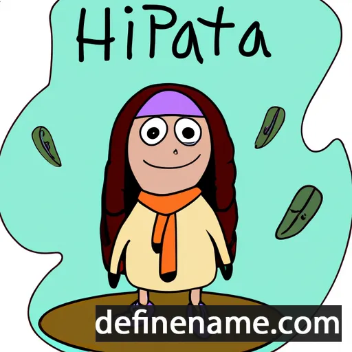 Hipātija cartoon