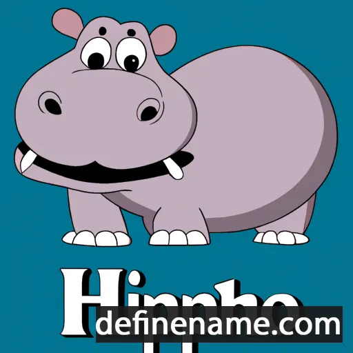 Hippo cartoon