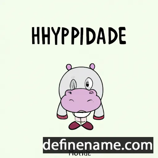 Hippodamie cartoon