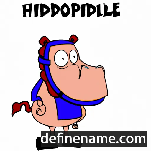 Hippodike cartoon