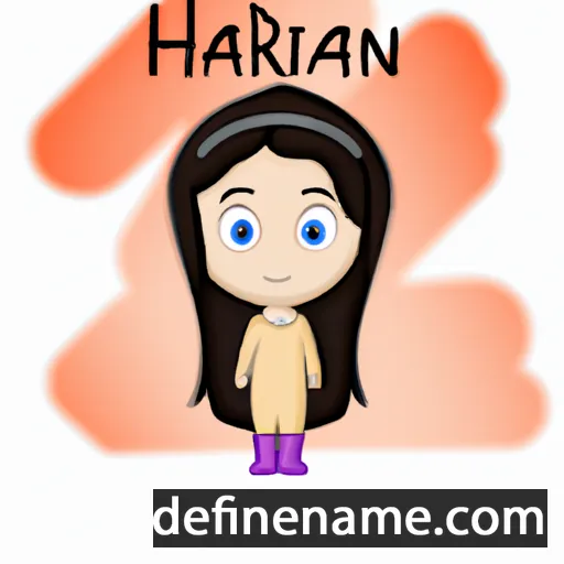 Hiraani cartoon