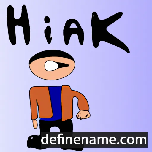 Hirak cartoon