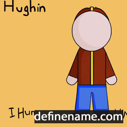 Hirguan cartoon