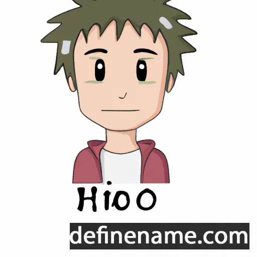 Hirohiko cartoon