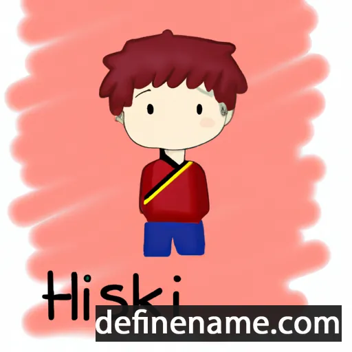 Hisaki cartoon