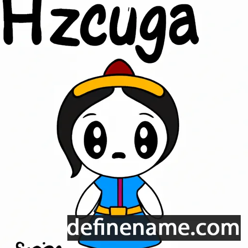 Hizquia cartoon